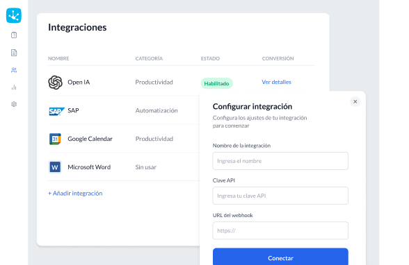 Integración Nativa